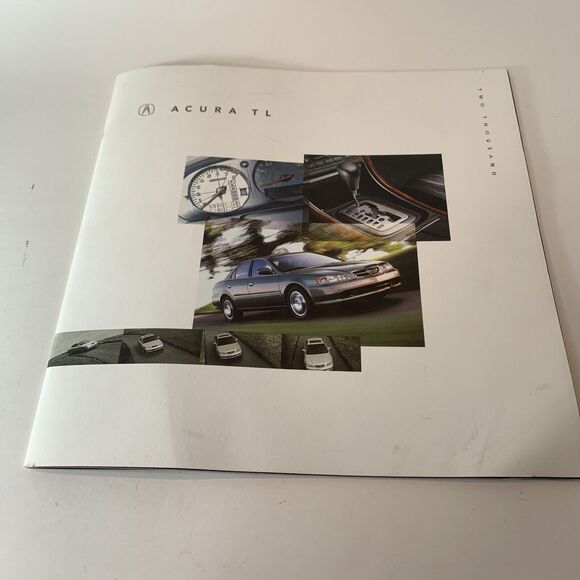 2000 Acura TL Brochure Original Sales Collectible Literature Fold Out Pages - Picture 1 of 13